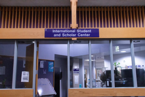 The front of the International Student and Scholar Center. (Kennedy Camarena/ The Signpost)
