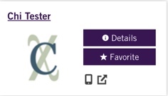 An image of the Chi Tester option on students profiles located on the WSU website.