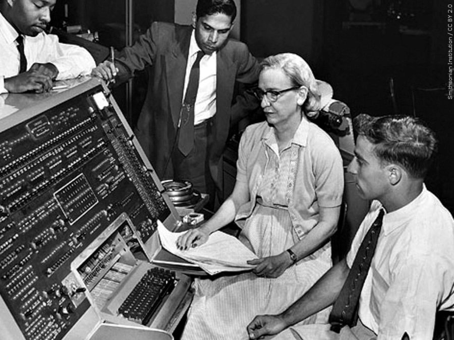 Grace Hopper was a prominent figure in computer programming. The Grace Murray Hopper Award was named after her and is given to people 35 or younger who have made great contributions to computer science.