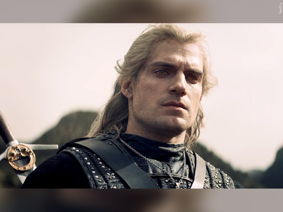 Henry Cavill playing his role as Geralt of Riva, in The Witcher.