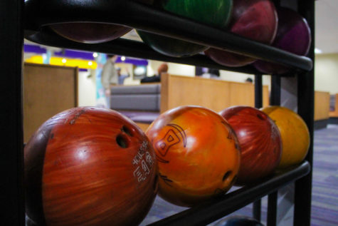A fall colored selection of bowling balls to fit the falliday season.