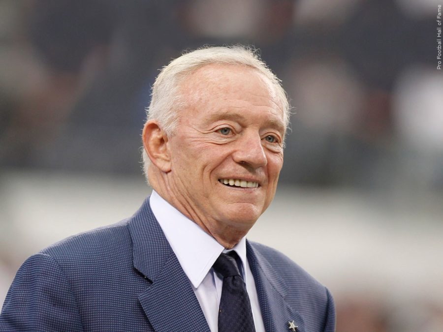 Jerry Jones has been the owner of the Dallas Cowboys since 1989.