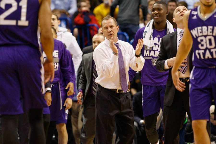 Randy Rahe retired after 16 years as the  head coach at Weber State.