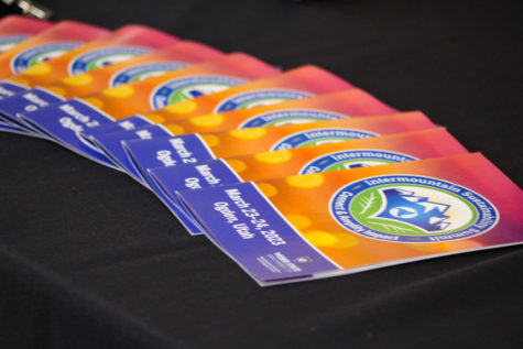 Pamphlets containing more information about the Intermountain Sustainability Summit for those attending the Summit.