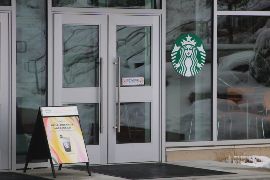 The Weber State campus Starbucks can be found inside of Tracy Hall Science Center.