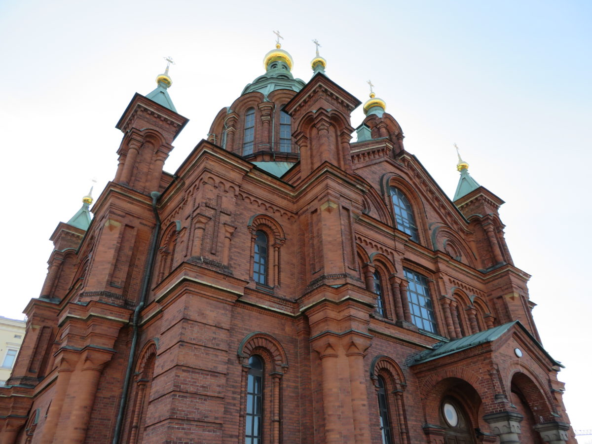 Upensky Cathedral in Helsinki, Finland.