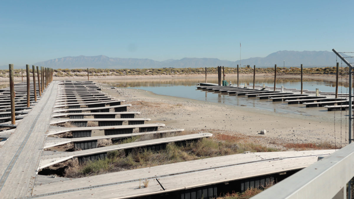 Dried+up+boat+docks+at+Antelope+Island+State+Park.