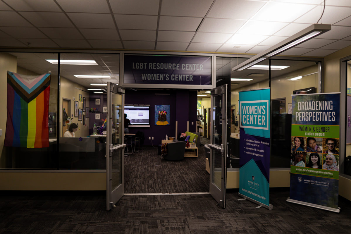 The LGBTQ Resource and Womens Center located inside of the Shepard Union building at the Ogden Weber State campus.