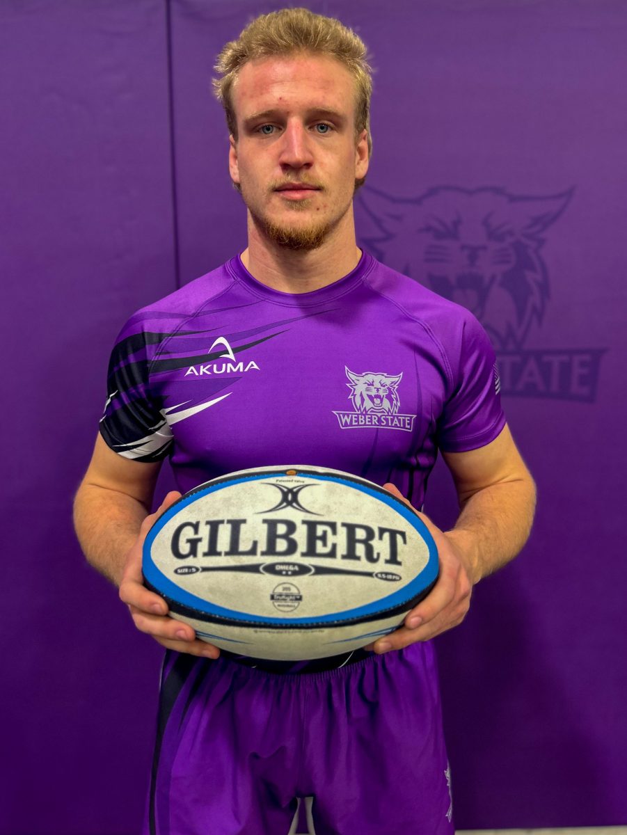 Weber State rugby player, Dalan Long.