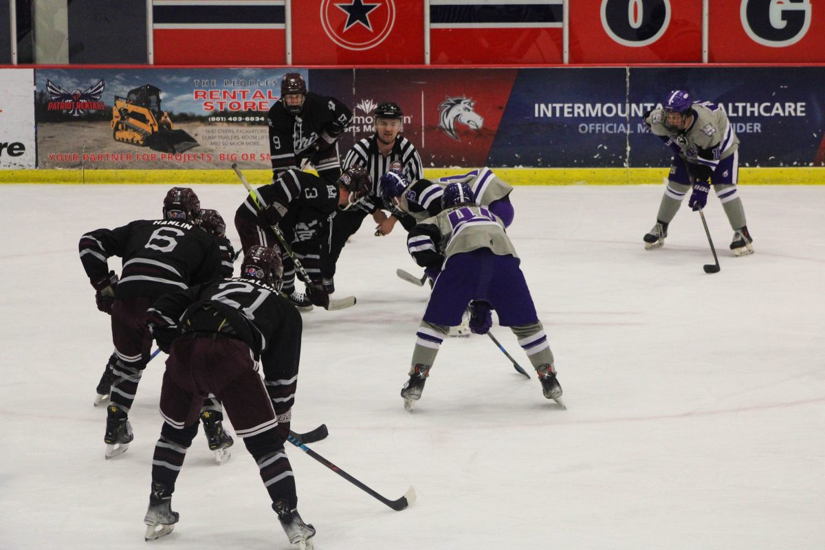 Weber State University faced off against University of Montana on the final day of their three-day hockey game weekend.