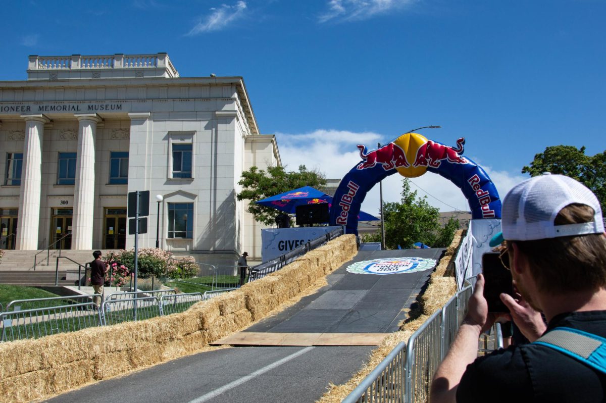 The track setup of the 2025 Red Bull Soapbox Race.