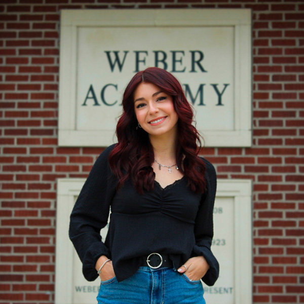 Weber State University Student Body President, Mia Foster.